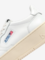 W Medalist Plataforma Low piel bianca PTLW-LL15
